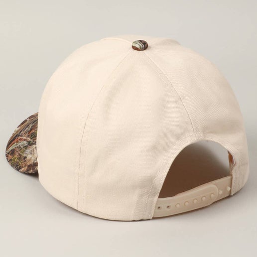 Howdy Darlin' Embroidery Patch Cap: CAMO, ONE SIZE