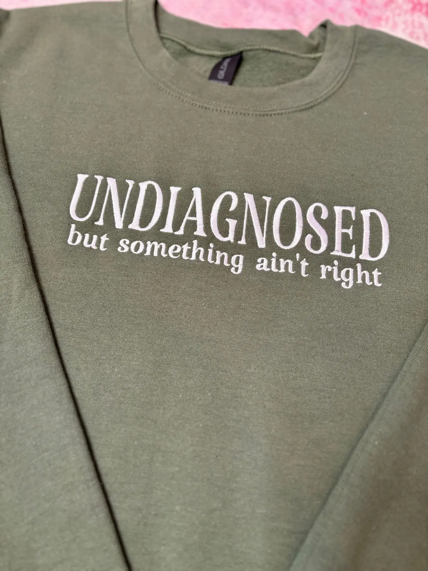 Undiagnosed Embroidered Sweatshirt