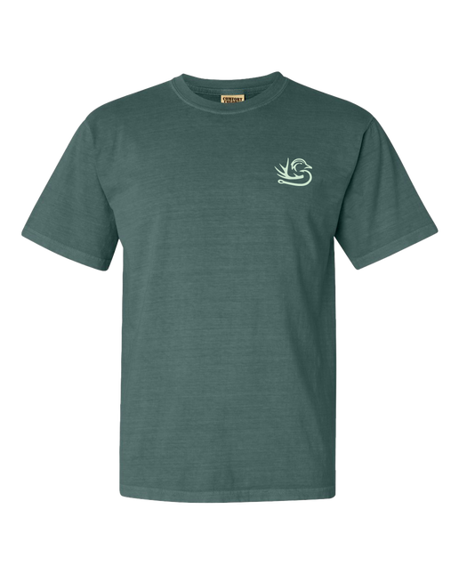 Swamp Shack Tee: Blue Spruce