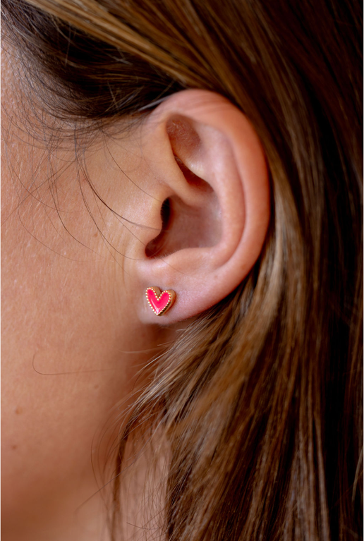 Heart Studs