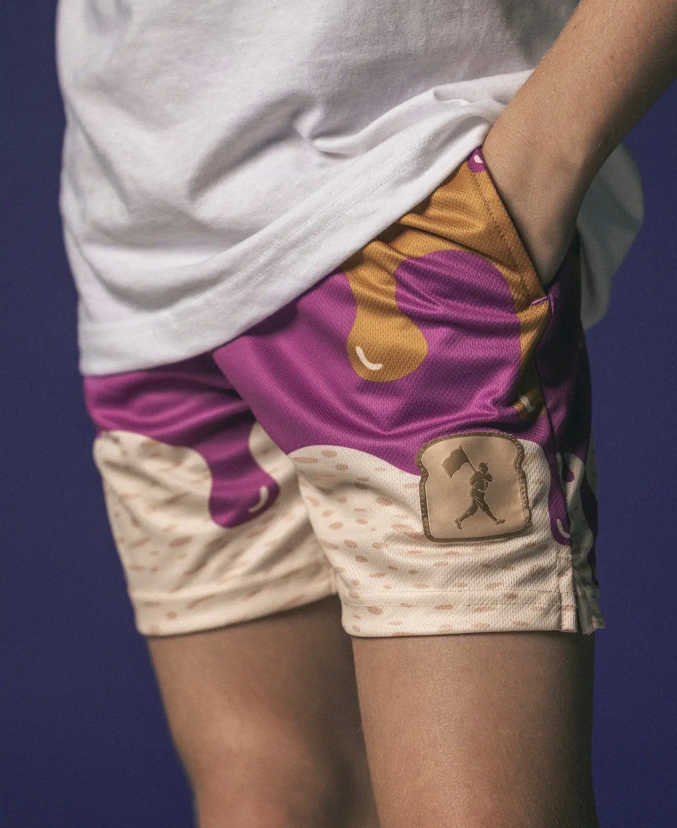 PB & Jammed Diamond Air Mesh Shorts - Youth