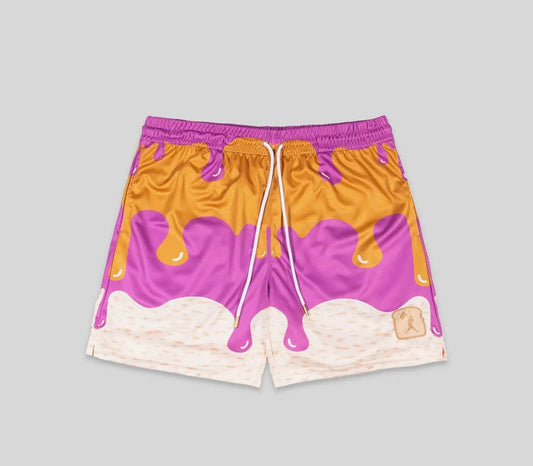 PB & Jammed Diamond Air Mesh Shorts - Youth