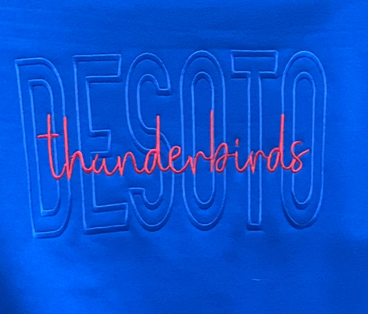 Desoto Monotone Embroidered Sweatshirt