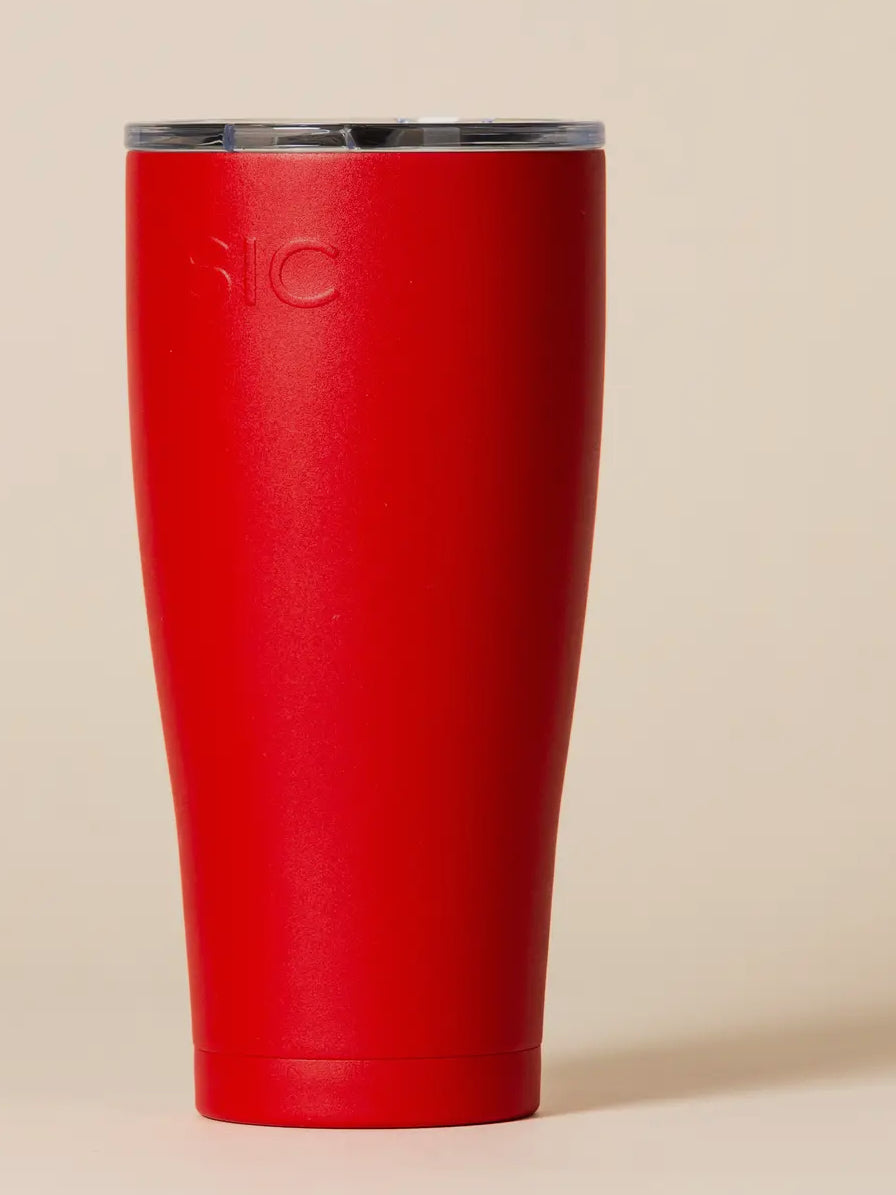 30 oz. SIC Tumbler | Matte Gameday Red