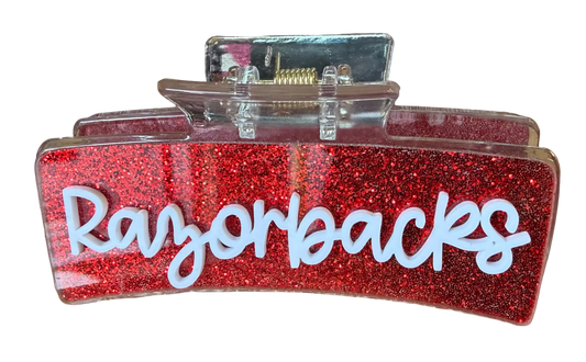 Razorbacks Claw Clip