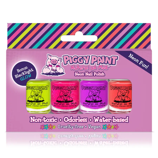 Neon Box Set Non-Toxic Kids Nail Polish