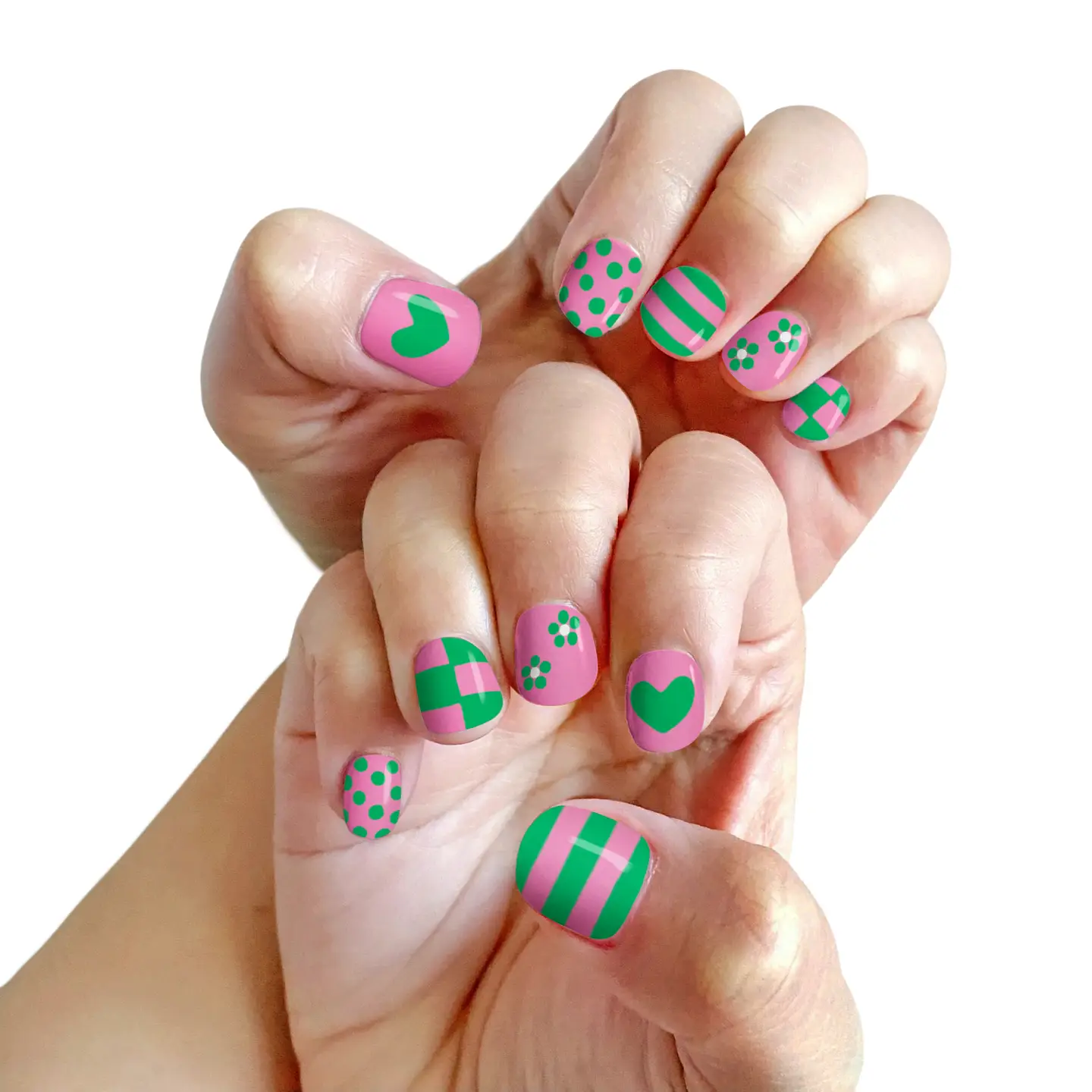 Giggly GREEN Piggy Paint Pen Non-Toxic Kids Nail Polish