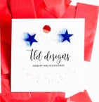 Mirrored Star Studs