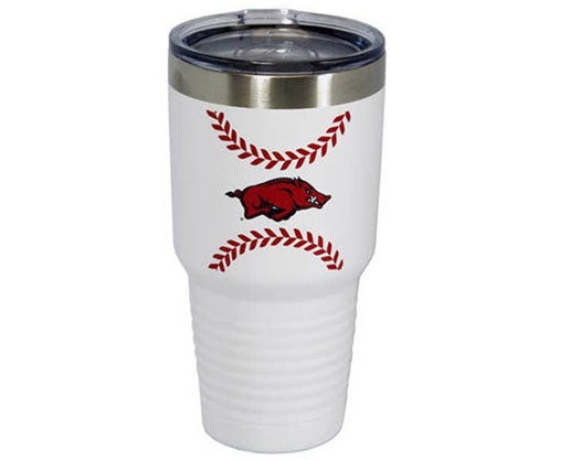 Arkansas Razorbacks Mug Travel Ss Tumbler Baseball