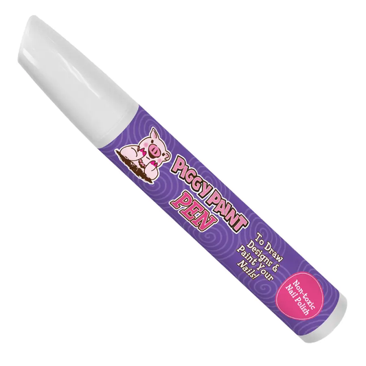 PURPLE Power Piggy Paint Pen Non-Toxic Nail Polish